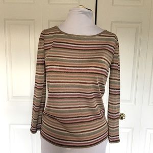 M by Missoni Metallic Lightweight Sweater